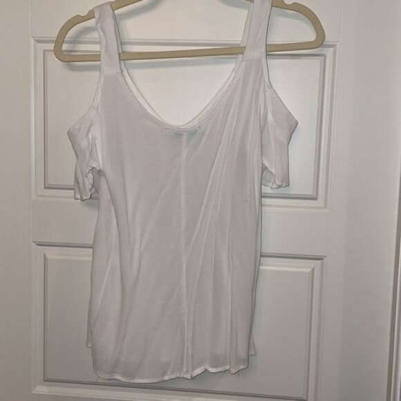 She + Sky Cold Shoulder Top - Picture 2 of 2